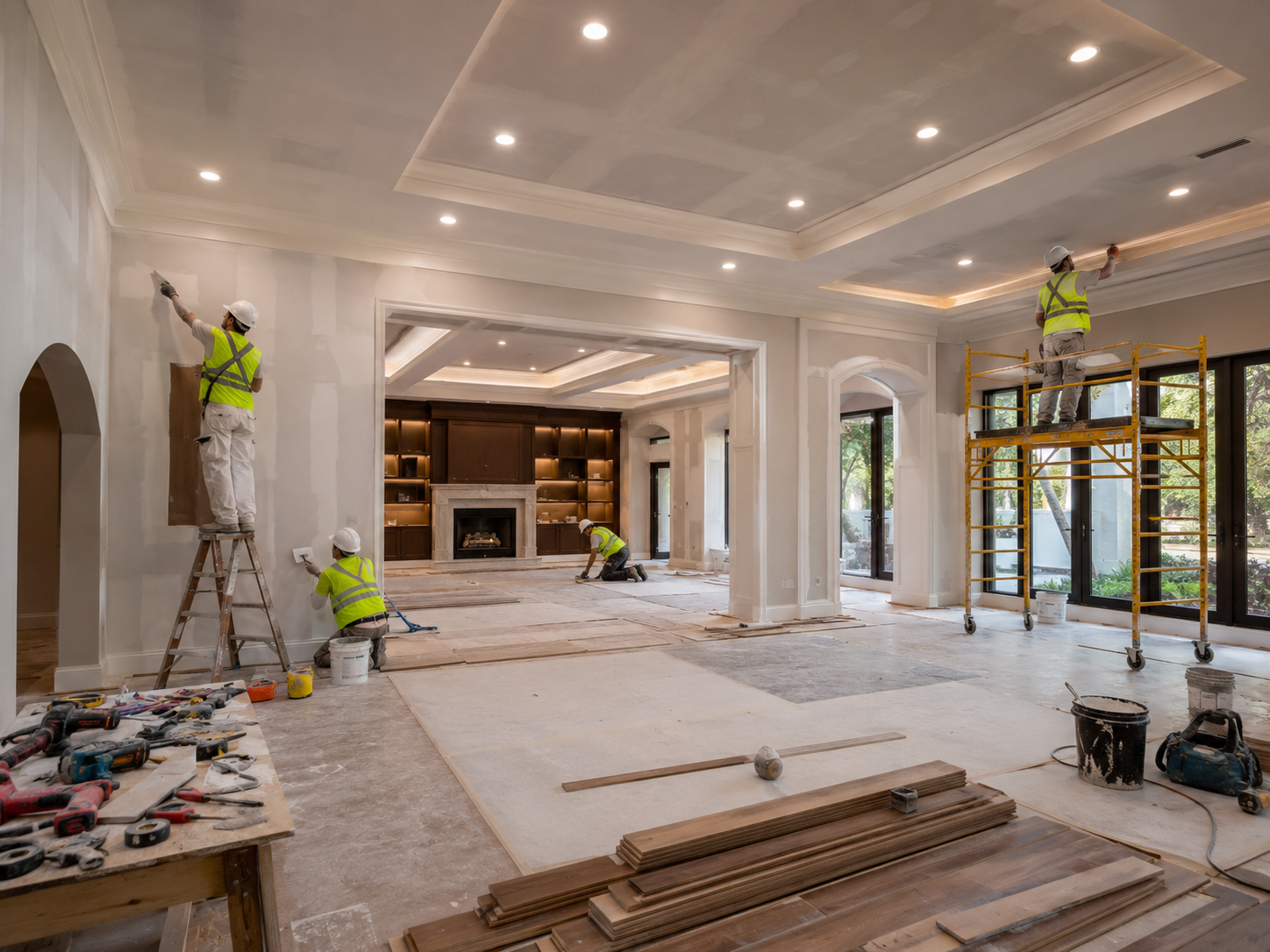Interior works