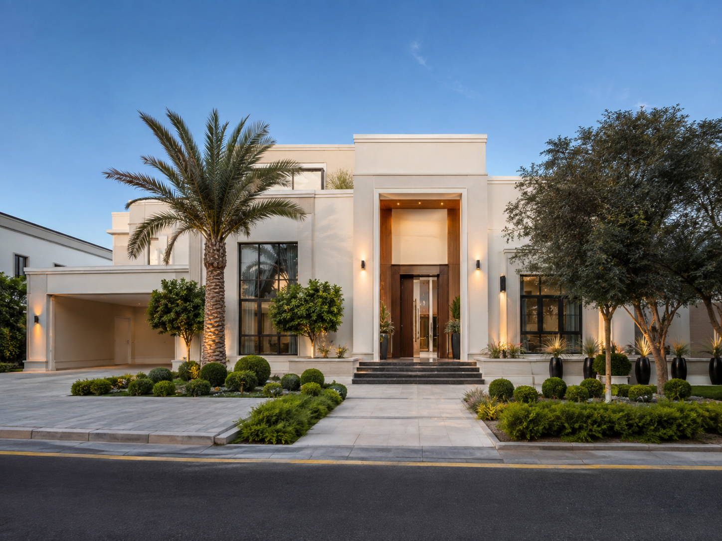 Completed luxury villa